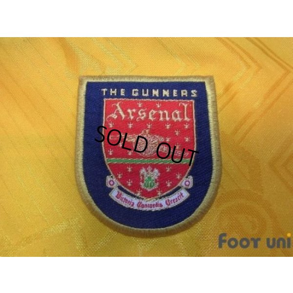 Photo6: Arsenal 1996-1997 Away Shirt #10 Bergkamp The F.A. Premier League Patch/Badge