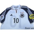 Photo3: Germany Euro 2000 Home Shirt #10 Matthaus UEFA Euro 2000 Patch/Badge
