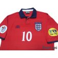 Photo3: England 2000 Away Shrit #10 Owen UEFA Euro 2000 Patch/Badge UEFA Fair Play Patch/Badge