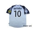 Photo2: Germany Euro 2000 Home Shirt #10 Matthaus UEFA Euro 2000 Patch/Badge (2)
