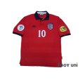 Photo1: England 2000 Away Shrit #10 Owen UEFA Euro 2000 Patch/Badge UEFA Fair Play Patch/Badge (1)