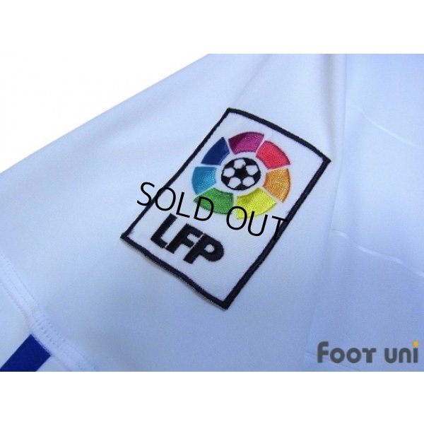 Photo7: Real Madrid 2010-2011 Home Shirt #7 Ronaldo LFP Patch/Badge