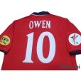 Photo4: England 2000 Away Shrit #10 Owen UEFA Euro 2000 Patch/Badge UEFA Fair Play Patch/Badge