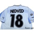 Photo4: Lazio 2000-2001 Centenario #18 Nedved Lega Calcio Patch/Badge (4)