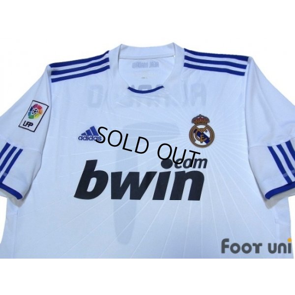 Photo3: Real Madrid 2010-2011 Home Shirt #7 Ronaldo LFP Patch/Badge