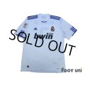 Real Madrid 2010-2011 Home Shirt #7 Ronaldo LFP Patch/Badge