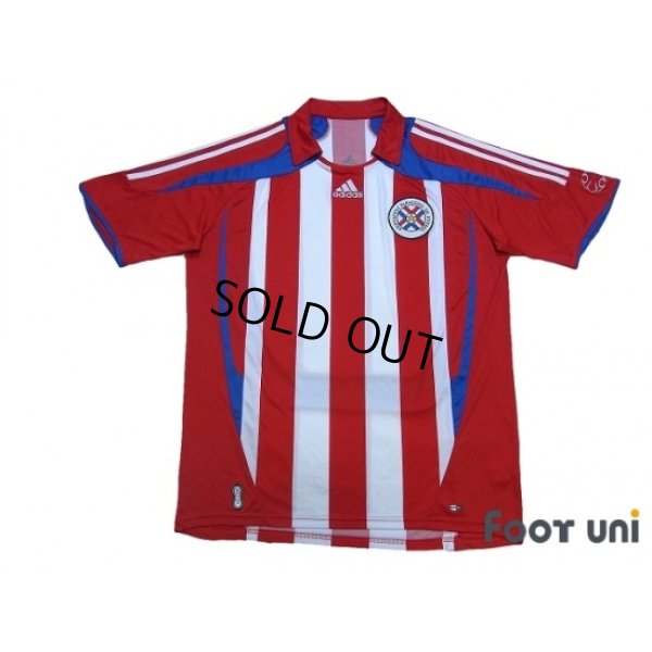 Photo1: Paraguay 2007-2008 Home Shirt