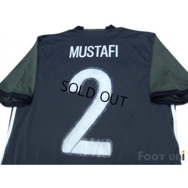 Photo4: Germany 2016 Away Reversible Shirt #2 Mustafi FIFA World Champions 2014 Patch/Badge