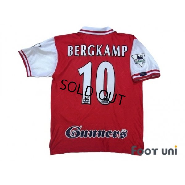 Photo2: Arsenal 1996-1998 Home Shirt #10 Bergkamp The F.A. Premier League Patch/Badge