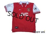 Arsenal 1996-1998 Home Shirt #10 Bergkamp The F.A. Premier League Patch/Badge