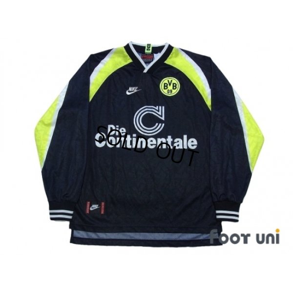 Photo1: Borussia Dortmund 1995-1996 Away Long sleeve Shirt