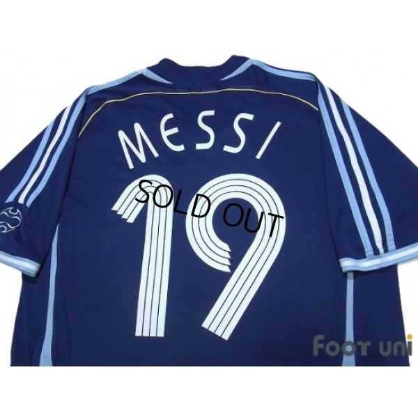 Photo4: Argentina 2006 Away Shirt #19 Messi