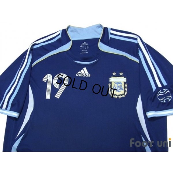 Photo3: Argentina 2006 Away Shirt #19 Messi