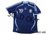 Argentina 2006 Away Shirt #19 Messi