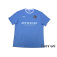 Photo1: Manchester City 2009-2010 Home Shirt w/tags (1)