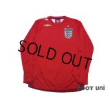 England 2006 Away Long sleeve Shirt