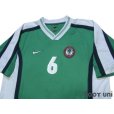 Photo3: Nigeria 1998 Home Shirt #6 West