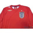 Photo3: England 2006 Away Long sleeve Shirt