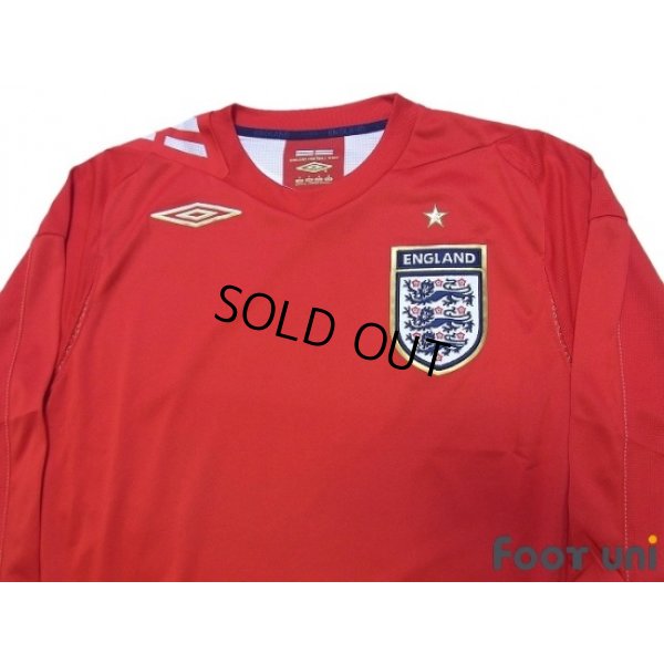 Photo3: England 2006 Away Long sleeve Shirt