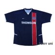 Photo1: Paris Saint Germain 2002-2003 Home Shirt (1)