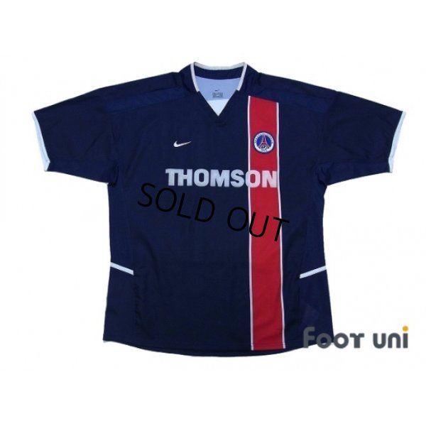 Photo1: Paris Saint Germain 2002-2003 Home Shirt