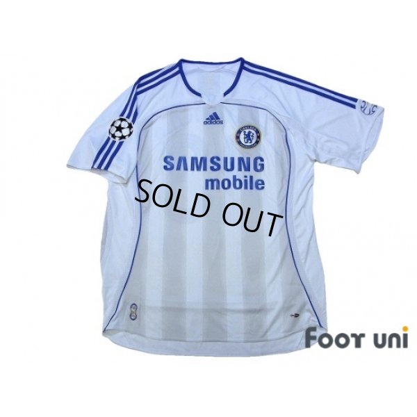 Photo1: Chelsea 2006-2007 Away Shirt #13 Ballack Champions League Patch/Badge