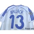 Photo4: Chelsea 2006-2007 Away Shirt #13 Ballack Champions League Patch/Badge