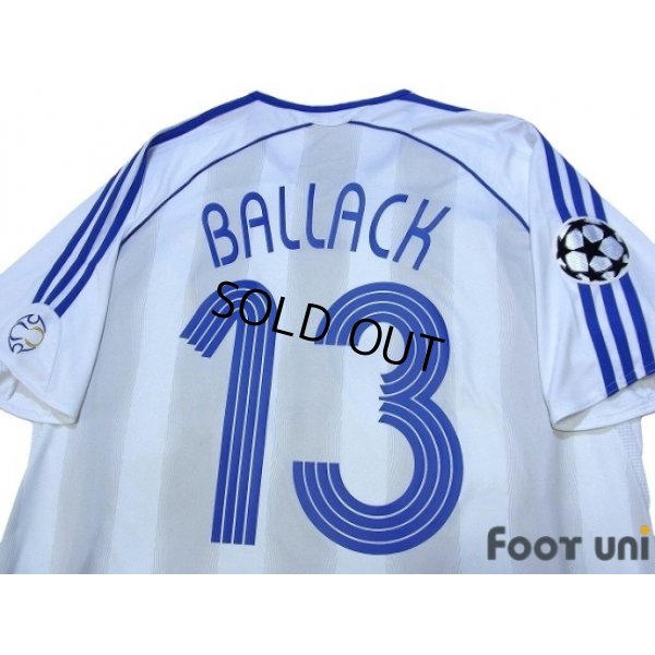 Photo4: Chelsea 2006-2007 Away Shirt #13 Ballack Champions League Patch/Badge