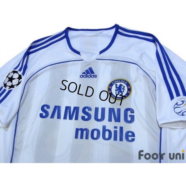 Photo3: Chelsea 2006-2007 Away Shirt #13 Ballack Champions League Patch/Badge