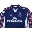 Photo3: Perugia 1999-2000 3RD Long Sleeve Shirt #7 Nakata Lega Calcio Patch/Badge (3)