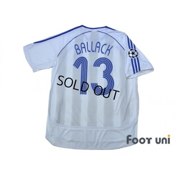 Photo2: Chelsea 2006-2007 Away Shirt #13 Ballack Champions League Patch/Badge