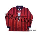 England 1998 Away Long Sleeve Shirt #7 Beckham