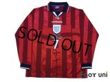 England 1998 Away Long Sleeve Shirt #7 Beckham