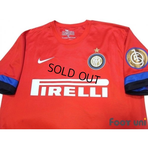 Photo3: Inter Milan 2012-2013 Away Shirt #5 Stankovic 105th Anniversary Internazionale Patch/Badge