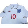 Photo3: England 2010 Home Shirt #10 Rooney South Africa FIFA World Cup 2010 Patch/Badge