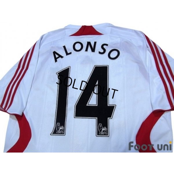 Photo4: Liverpool 2007-2008 Away Authentic Shirt #14 Alonso