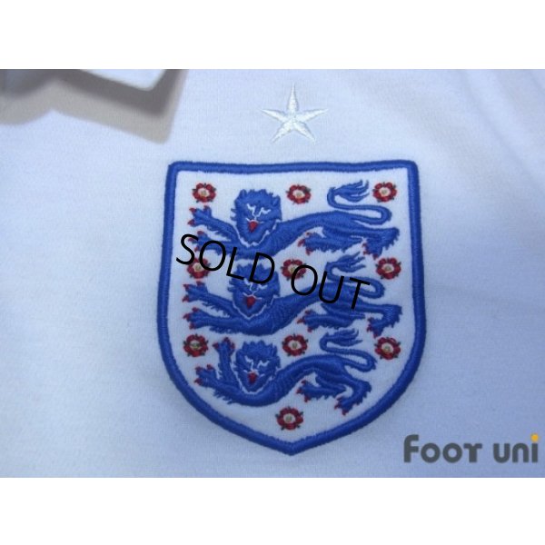 Photo5: England 2010 Home Shirt #10 Rooney South Africa FIFA World Cup 2010 Patch/Badge