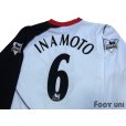 Photo4: Fulham 2003-2005 Home Long Sleeve Shirt #6 Inamoto Barclaycard Premiership Patch/Badge w/tags