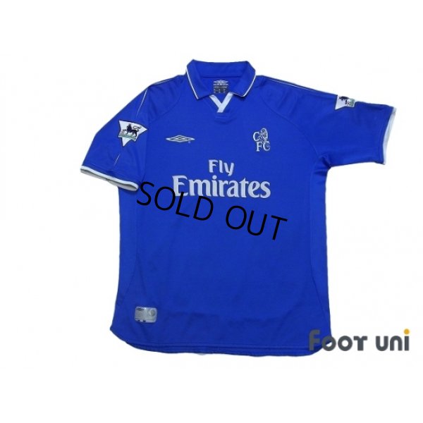 Photo1: Chelsea 2001-2003 Home Shirt #9 Hasselbaink