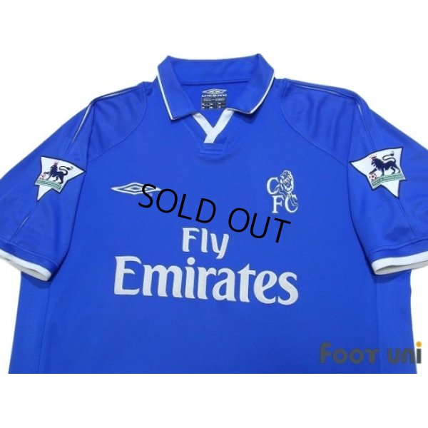 Photo3: Chelsea 2001-2003 Home Shirt #9 Hasselbaink