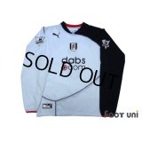 Fulham 2003-2005 Home Long Sleeve Shirt #6 Inamoto Barclaycard Premiership Patch/Badge w/tags