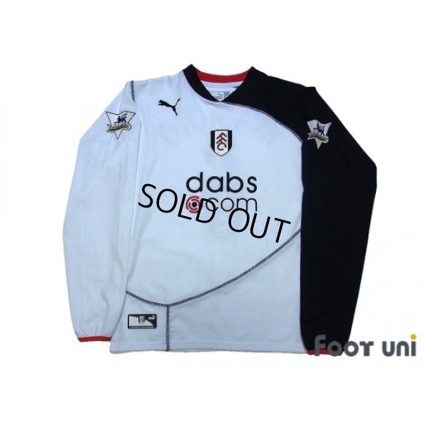 Photo1: Fulham 2003-2005 Home Long Sleeve Shirt #6 Inamoto Barclaycard Premiership Patch/Badge w/tags