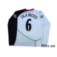 Photo2: Fulham 2003-2005 Home Long Sleeve Shirt #6 Inamoto Barclaycard Premiership Patch/Badge w/tags (2)