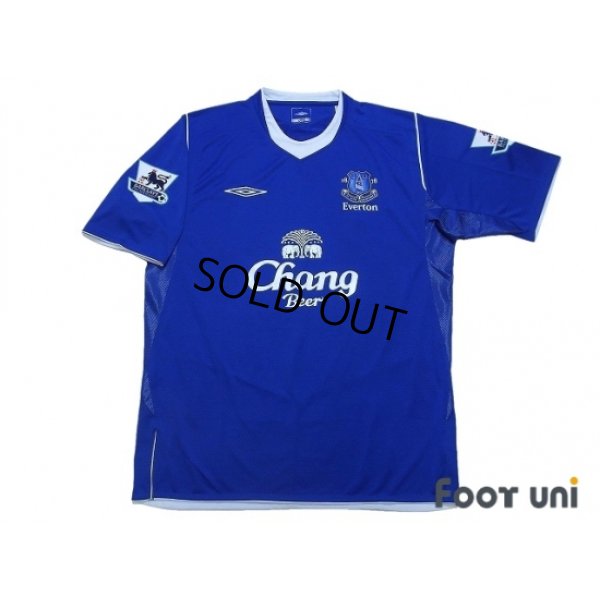 Photo1: Everton 2004-2005 Home Shirt #17 Cahill BARCLAYS PREMIERSHIP Patch/Badge