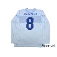 Photo2: Italy 2012 Away Long Sleeve Shirt #8 Marchisio (2)