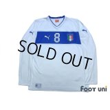 Italy 2012 Away Long Sleeve Shirt #8 Marchisio