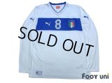 Italy 2012 Away Long Sleeve Shirt #8 Marchisio