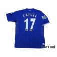 Photo2: Everton 2004-2005 Home Shirt #17 Cahill BARCLAYS PREMIERSHIP Patch/Badge (2)