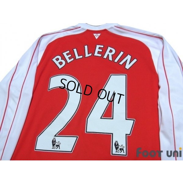 Photo4: Arsenal 2015-2016 Home Long Sleeve Shirt #24 Bellerin