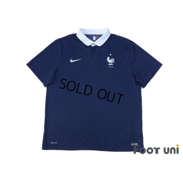 Photo1: France 2014 Home Shirt